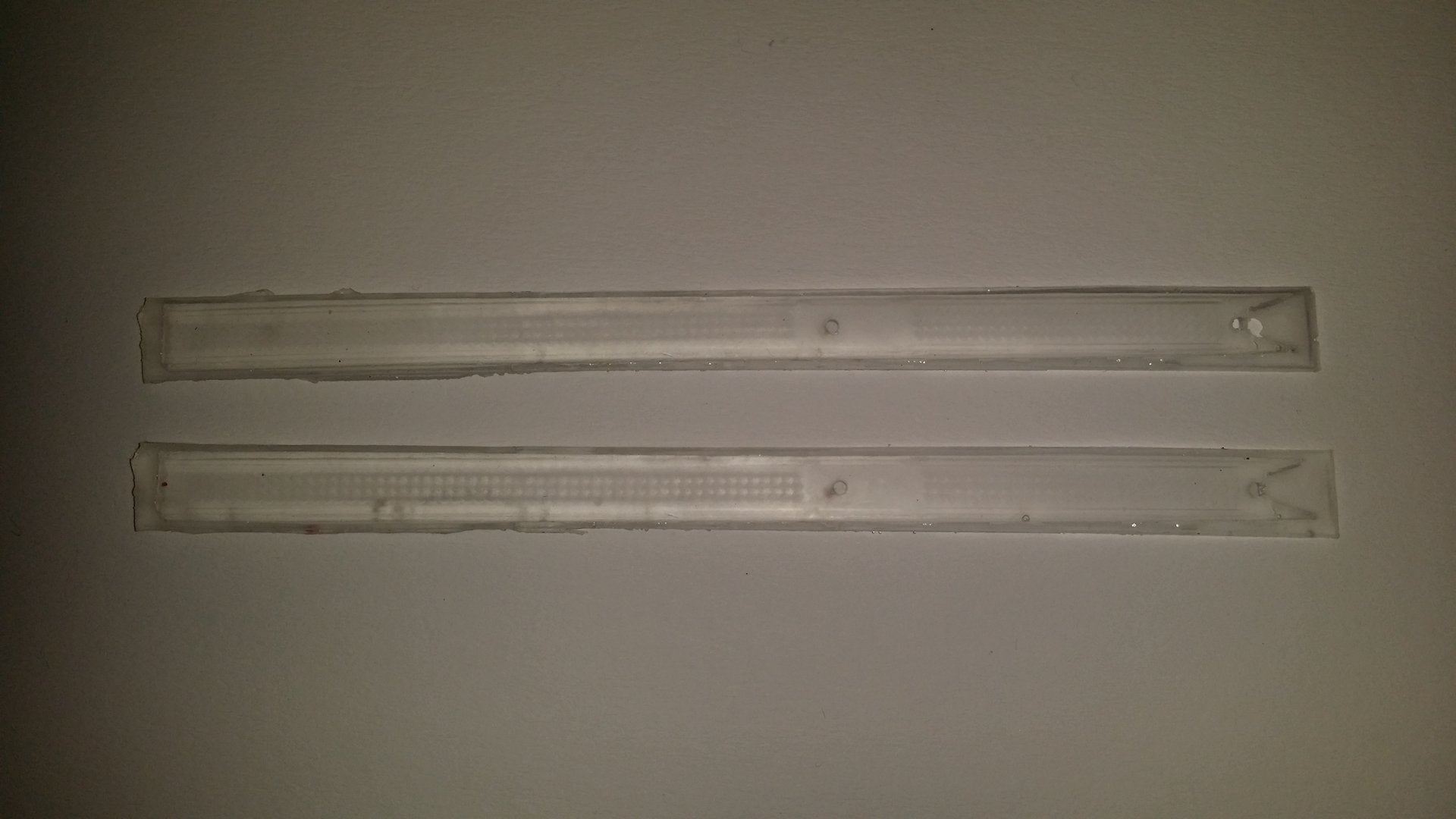Klar Resin Warp grills, Impulse Antrieb für USS Enterprise NCC-1701 TOS 1/600 Modell von Revell