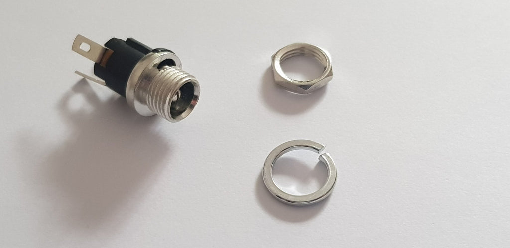 DC Hohlstecker Buchse 5,5 x 2,1mm Anschlussbuchse Einbaubuchse