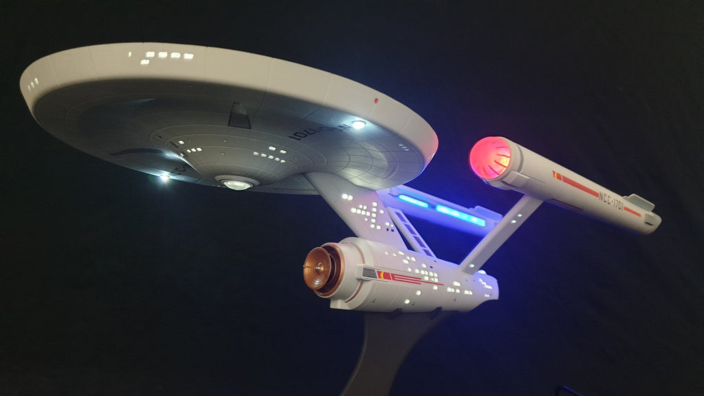 Effekt LED Beleuchtungsset - für Revell TOS U.S.S. Enterprise NCC 1701 1/600 Modellbausatz