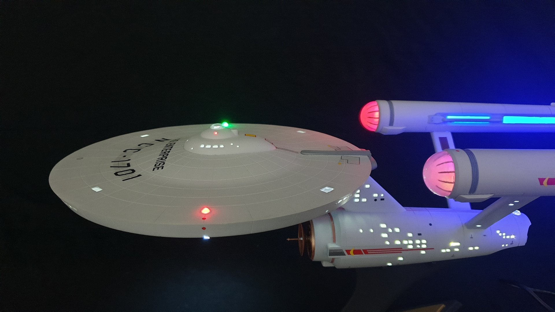 Effekt LED Beleuchtungsset - für Revell TOS U.S.S. Enterprise NCC 1701 1/600 Modellbausatz