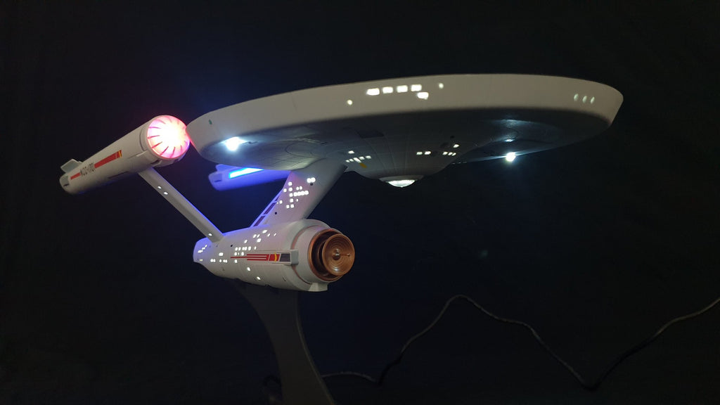 Effekt LED Beleuchtungsset - für Revell TOS U.S.S. Enterprise NCC 1701 1/600 Modellbausatz