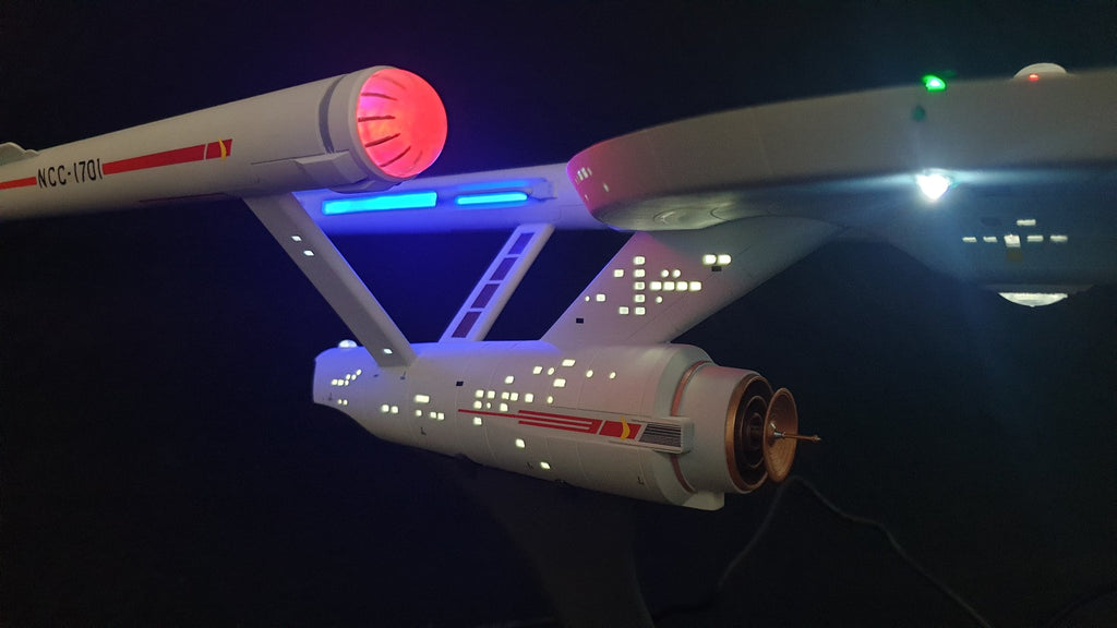 Effekt LED Beleuchtungsset - für Revell TOS U.S.S. Enterprise NCC 1701 1/600 Modellbausatz