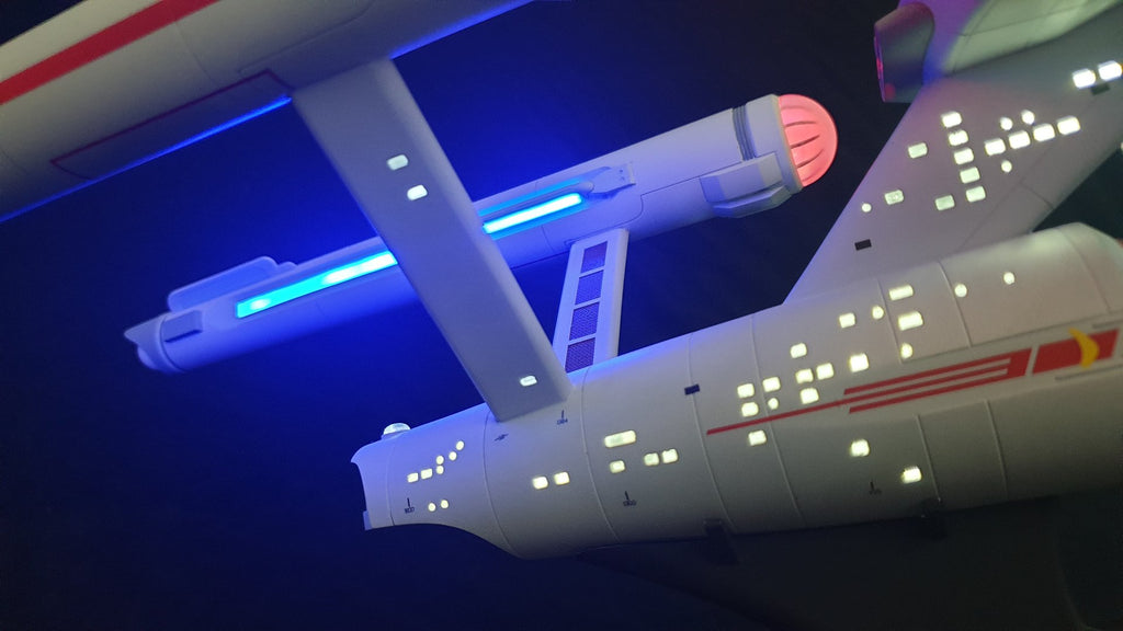Effekt LED Beleuchtungsset - für Revell TOS U.S.S. Enterprise NCC 1701 1/600 Modellbausatz