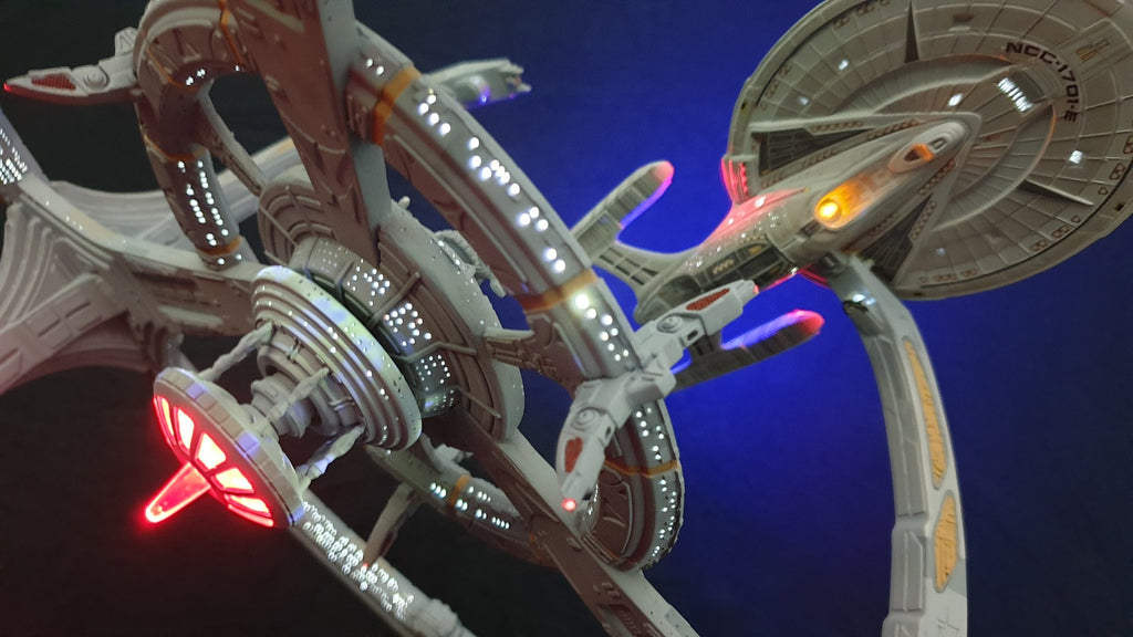 LED Beleuchtungsset - für Round2 DS9 Deep Space Nine 1/3500 Modellbausatz
