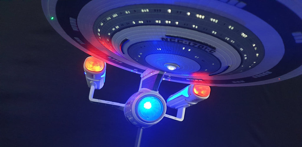Effekt LED Beleuchtungsset - für  U.S.S. Enterprise NCC 1701-C 1/1400 Modellbausatz