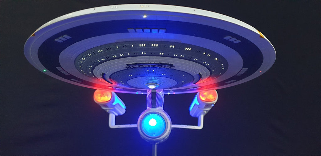 Effekt LED Beleuchtungsset - für  U.S.S. Enterprise NCC 1701-C 1/1400 Modellbausatz