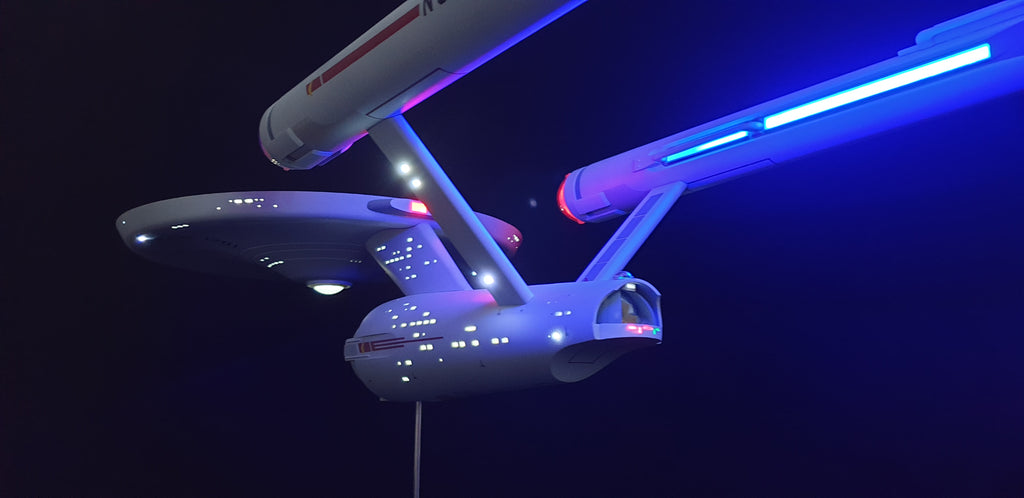 Effekt LED Beleuchtungsset - für Polarlights TOS U.S.S. Enterprise NCC-1701 1/350 Modellbausatz