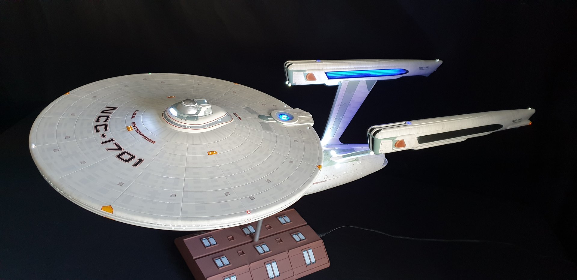 LED Beleuchtungsset - für Polarlights U.S.S. Enterprise Refit NCC-1701-(A) 1/350 Modellbausatz