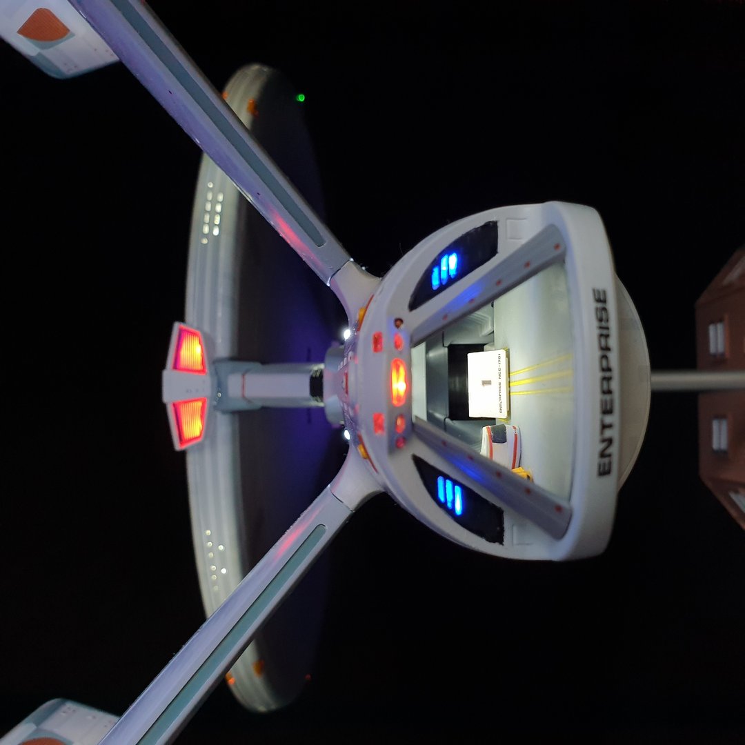 LED Beleuchtungsset - für Polarlights U.S.S. Enterprise Refit NCC-1701-(A) 1/350 Modellbausatz
