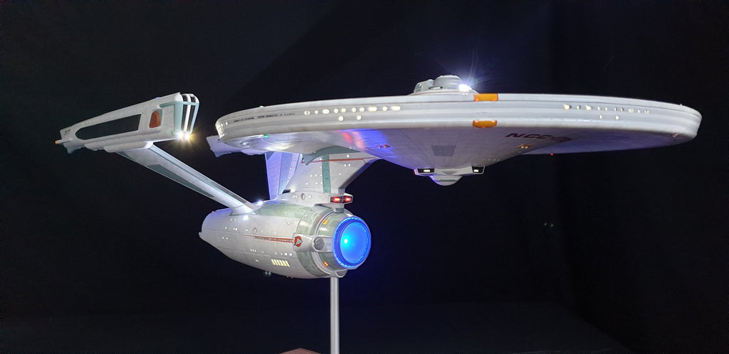 LED Beleuchtungsset - für Polarlights U.S.S. Enterprise Refit NCC-1701-(A) 1/350 Modellbausatz