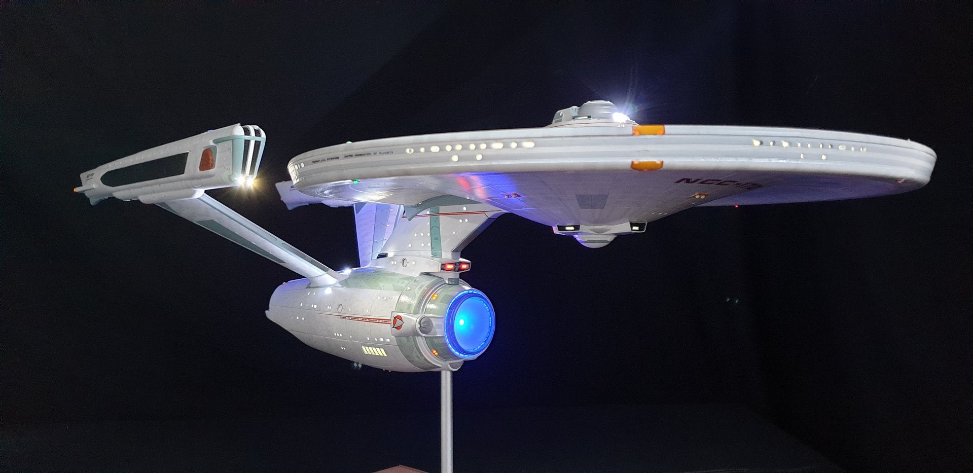 LED Beleuchtungsset - für Polarlights U.S.S. Enterprise Refit NCC-1701-(A) 1/350 Modellbausatz