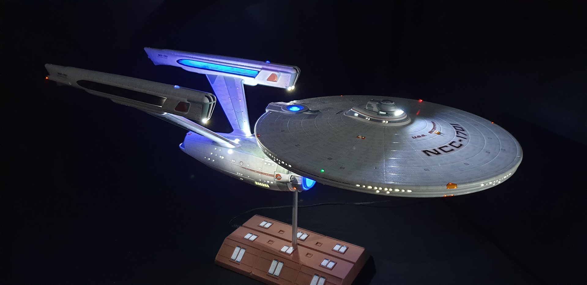 LED Beleuchtungsset - für Polarlights U.S.S. Enterprise Refit NCC-1701-(A) 1/350 Modellbausatz