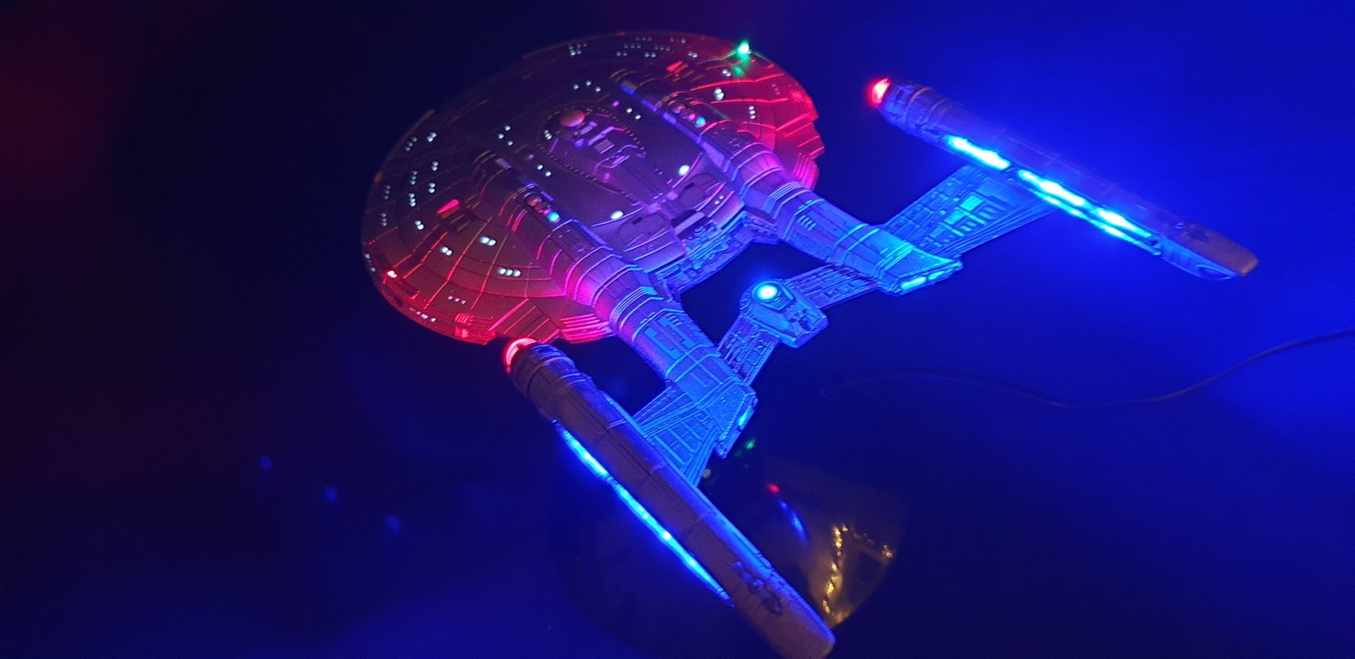 Effekt LED Beleuchtungsset - für Polarlights U.S.S. Enterprise NX-01 1/1000 Modellbausatz