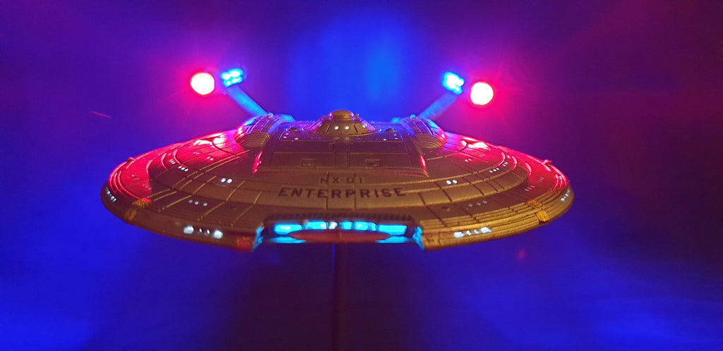 Effekt LED Beleuchtungsset - für Polarlights U.S.S. Enterprise NX-01 1/1000 Modellbausatz