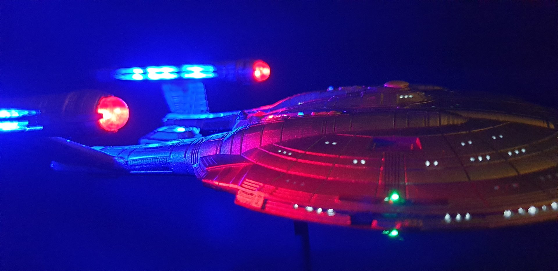 Effekt LED Beleuchtungsset - für Polarlights U.S.S. Enterprise NX-01 1/1000 Modellbausatz