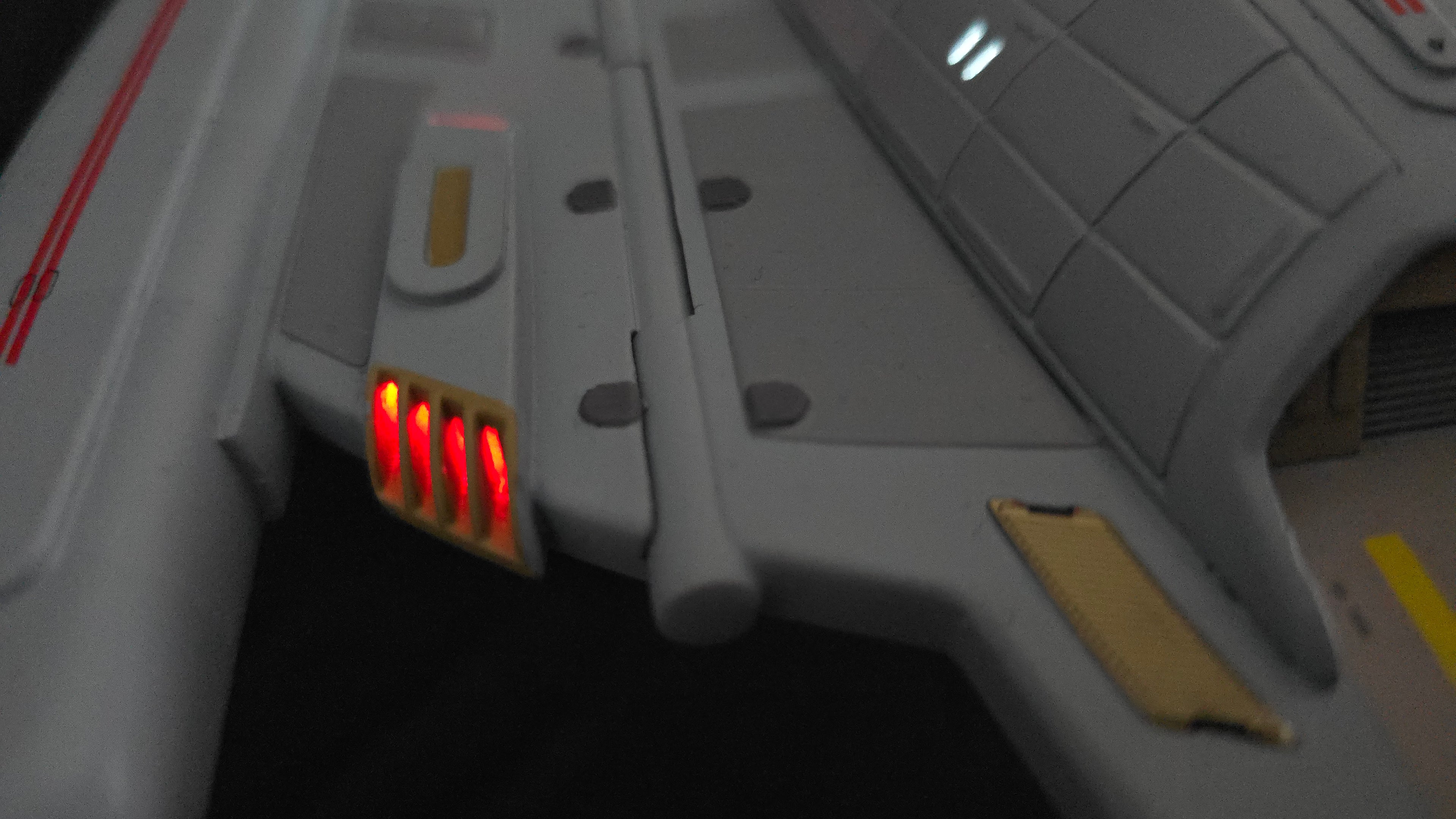 Effekt LED Beleuchtungsset - für Revell U.S.S. Voyager NCC 74656 1/670 Modellbausatz