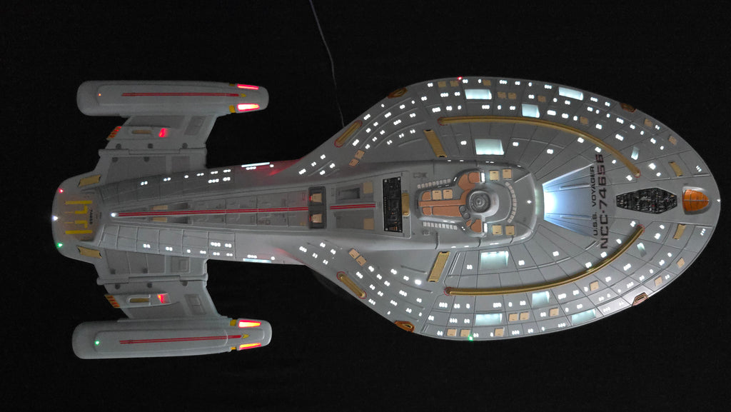 Effekt LED Beleuchtungsset - für Revell U.S.S. Voyager NCC 74656 1/670 Modellbausatz