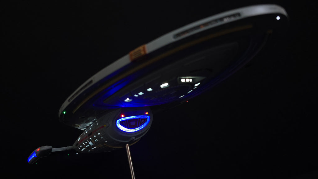 Effekt LED Beleuchtungsset - für Revell U.S.S. Voyager NCC 74656 1/670 Modellbausatz