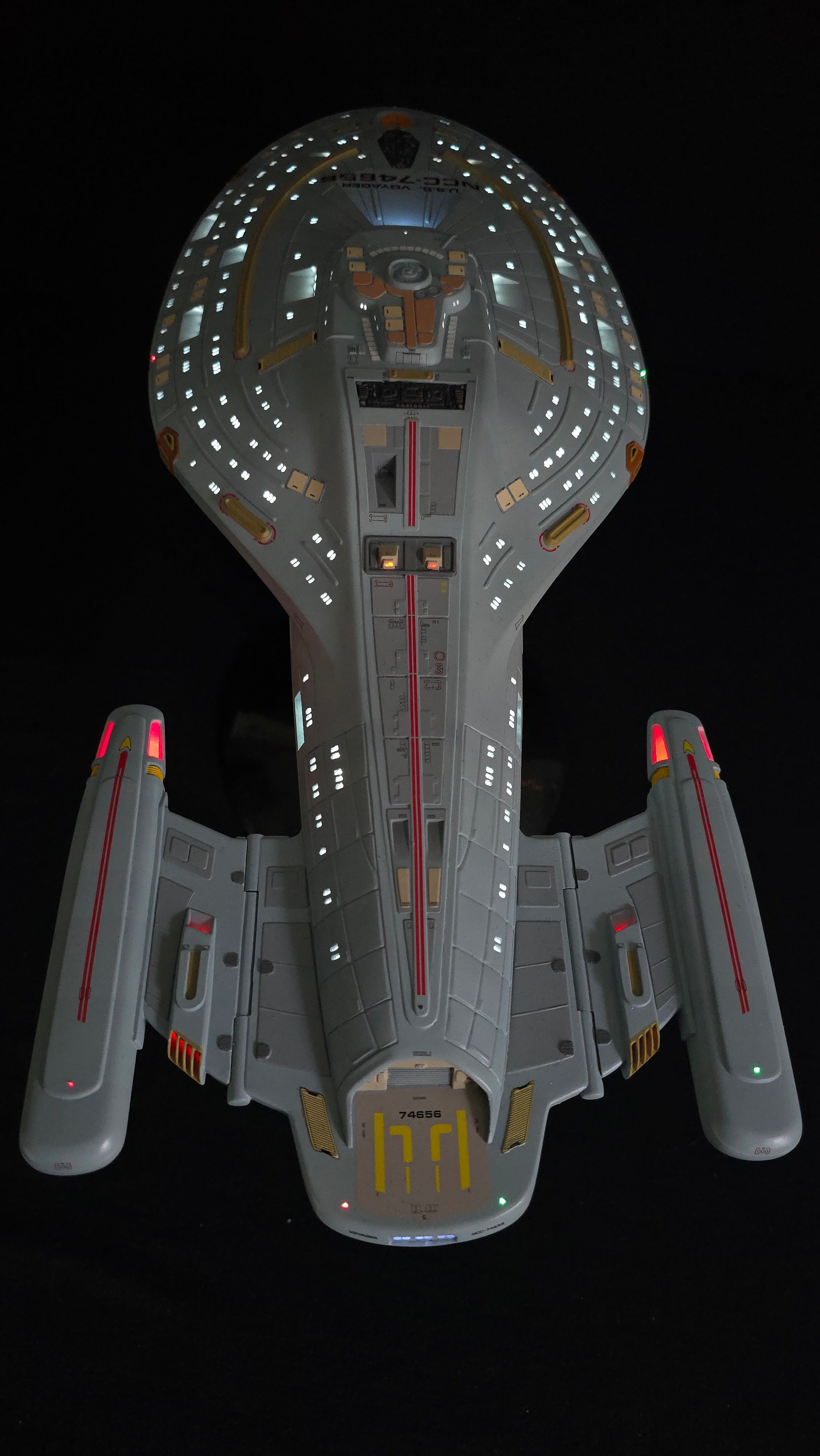 Effekt LED Beleuchtungsset - für Revell U.S.S. Voyager NCC 74656 1/670 Modellbausatz