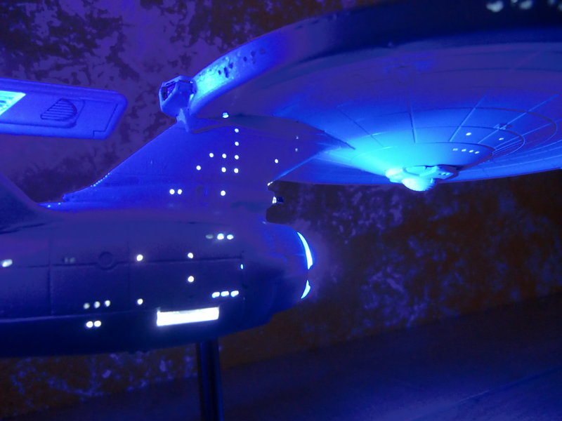 LED Beleuchtungsset - für Polarlights U.S.S. Enterprise Refit NCC-1701-(A) 1/1000 Modellbausatz