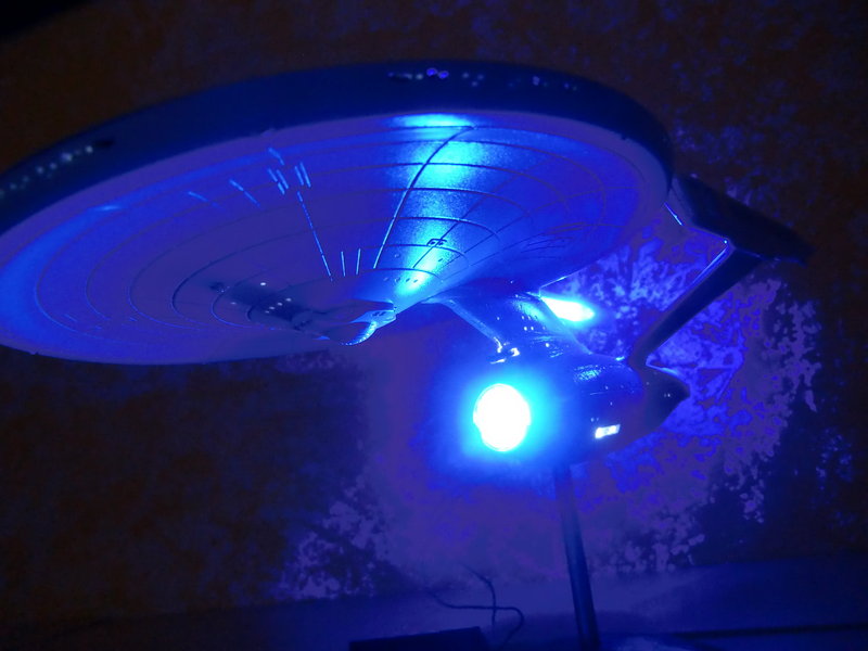 LED Beleuchtungsset - für Polarlights U.S.S. Enterprise Refit NCC-1701-(A) 1/1000 Modellbausatz