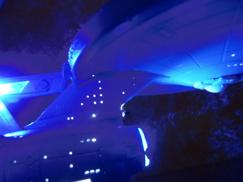 LED Beleuchtungsset - für Polarlights U.S.S. Enterprise Refit NCC-1701-(A) 1/1000 Modellbausatz