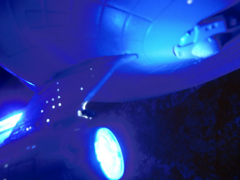 LED Beleuchtungsset - für Polarlights U.S.S. Enterprise Refit NCC-1701-(A) 1/1000 Modellbausatz