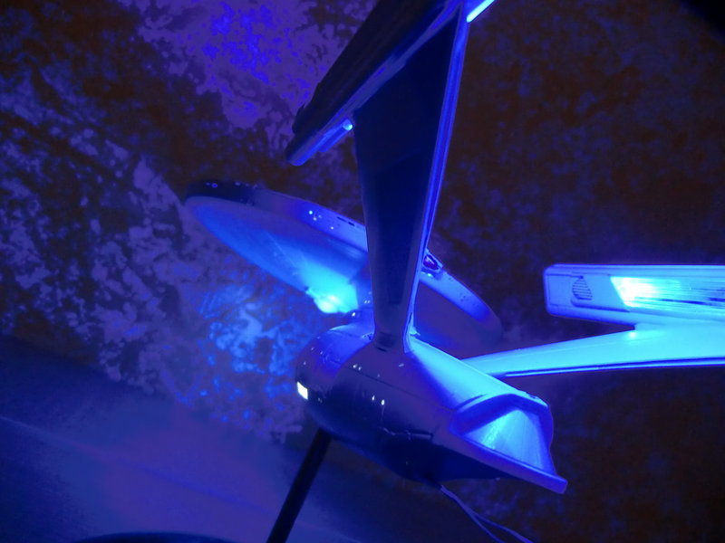 LED Beleuchtungsset - für Polarlights U.S.S. Enterprise Refit NCC-1701-(A) 1/1000 Modellbausatz