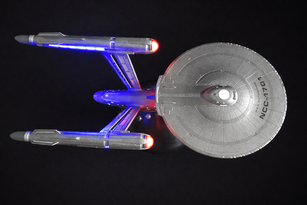 LED Beleuchtungsset - Polar Lights Strange New Worlds USS Enterprise NCC-1701  1/1000 Modellbausatz
