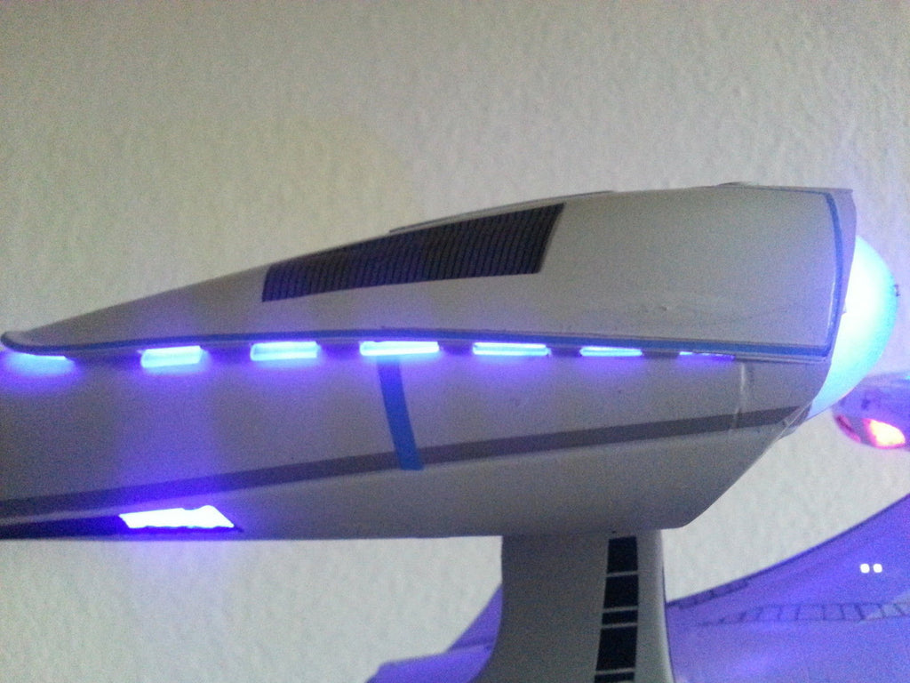 Effekt LED Beleuchtungsset - für Revell 2009 U.S.S. Enterprise NCC 1701 1/500 Modellbausatz